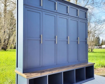 Mudroom Locker | Cabinet | Shoe Bench | Coat Rack |Hall Tree | Entryway Storage
