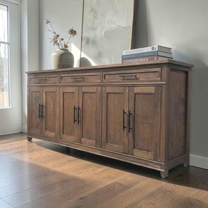 Living Room Console Table | Entryway Sideboard | Kitchen Storage Cabinet | TV Entertainment Center
