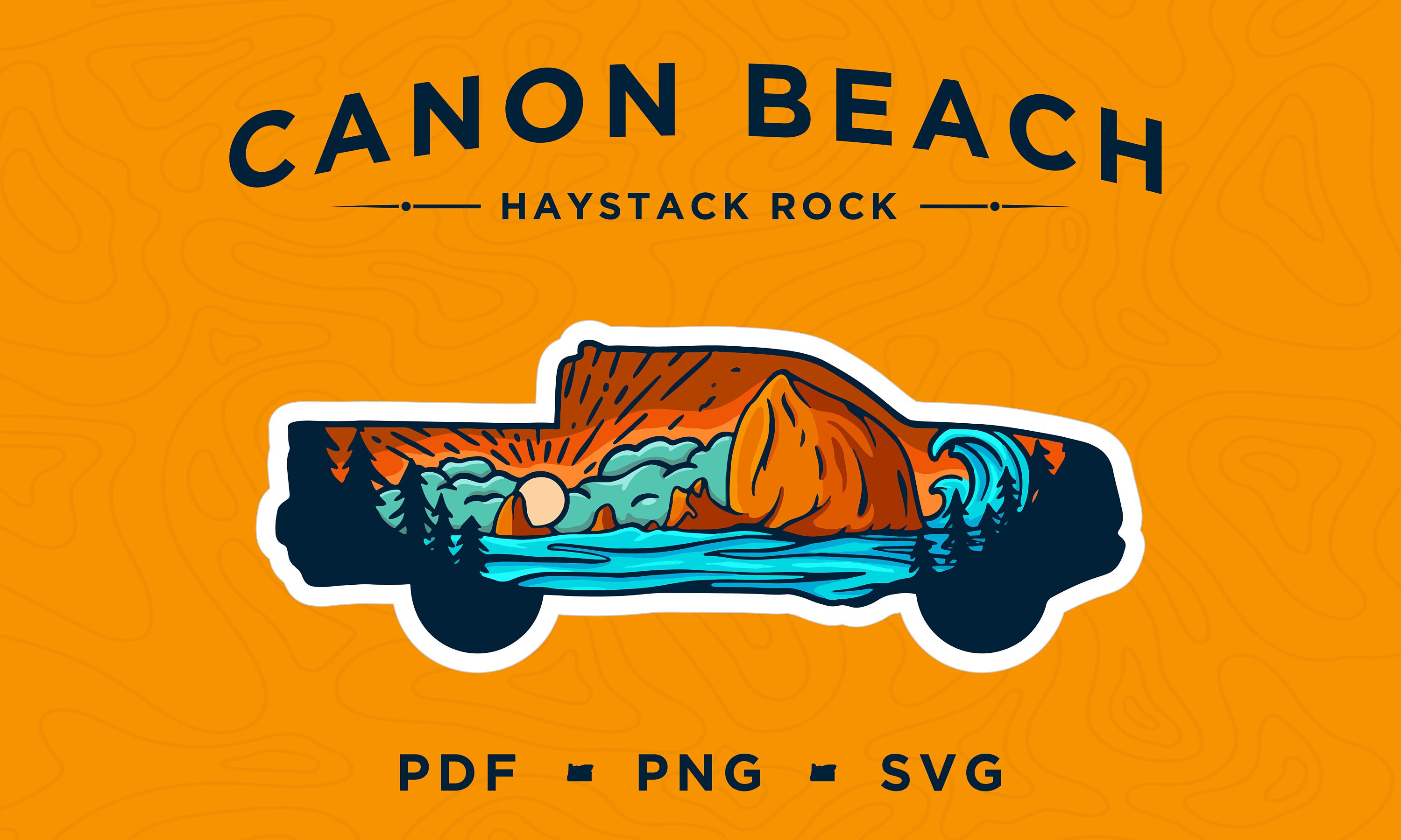 TOYOTA TACOMA Oregon Pdf Png Svg - Etsy