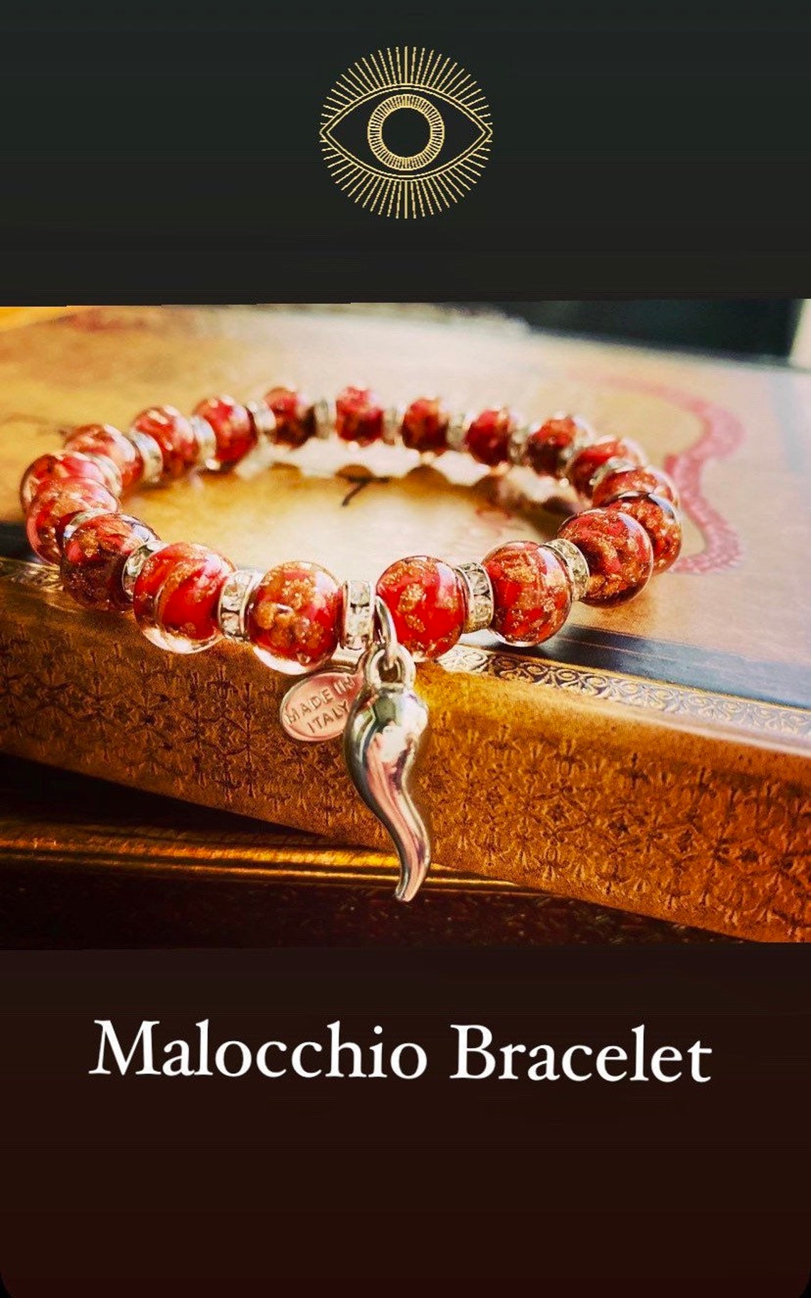 Malocchio Cornicello Italian Horn Bracelet Etsy