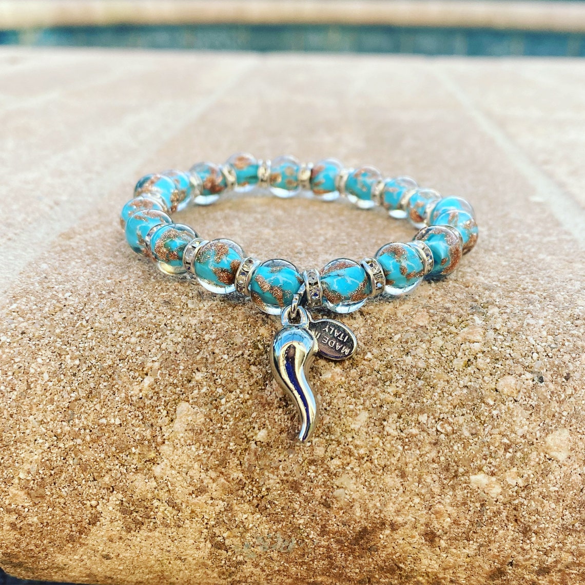 Malocchio Cornicello Italian Horn Bracelet Etsy