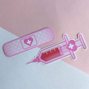 Menhera Syringe/Bandage Vinyl Sticker