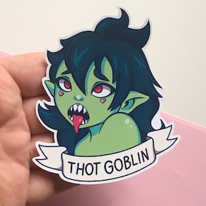 Thot Goblin Vinyl Sticker