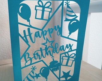 Download Cricut Birthday Card Etsy