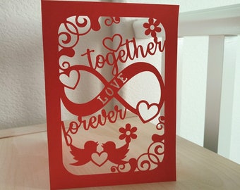 Download Anniversary Card Svg Etsy