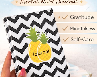 Mental Reset Journal for Overthinkers, Gratitude, Mindfulness, Self-Care
