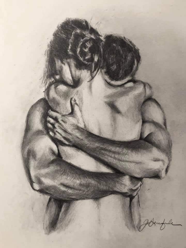 Pencil Drawing Nude Embrace Man And Woman In Love 11x14 Etsy Pencil Drawing Nude Embrace Man And Woman In Love 11x14 Etsy