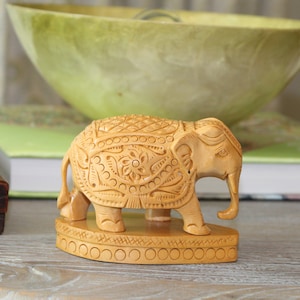 Wooden Majestic Elephant Figurine 4.9 (418)