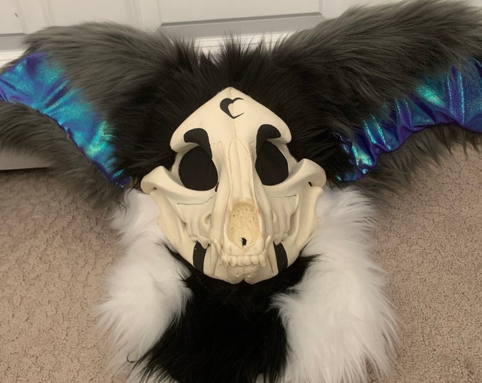 Moon Skulldog Fursuit Head Furry - Etsy UK