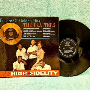 The Platters Encore of Golden Hits Hi-Fi Vinyl LP Record