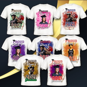 GRADUATION and TRUNK PARTY Shirts Graduation T-Shirts Graduate T-Shirt Proud Mom T-Shirt Proud  Shirt Proud Family Graduation Shirt