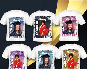 Proud Family Graduation T-Shirts: Class of 2021