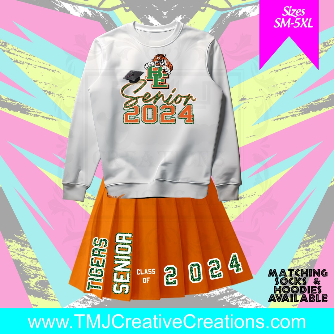 CLASS of 2025 SENIOR Sweater and Skirt Set Sweat Shirt 2025 Seniors Tshirt 2025 Tshirt Senior