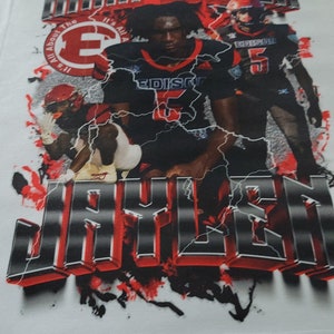 CUSTOM HOMECOMING SHIRT Custom Sports Shirt Homecoming Shirt Custom Football Allover Shirt Football Shirt Bundle Football Long Sleeve Shirt