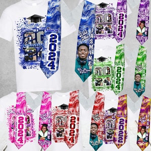 CUSTOM GRADUATION STOLE Graduation Stole Graduate Stoles Graduation Gift Ideas Grad Stole Personalized Grad Stole Sublimation Graduate Stole