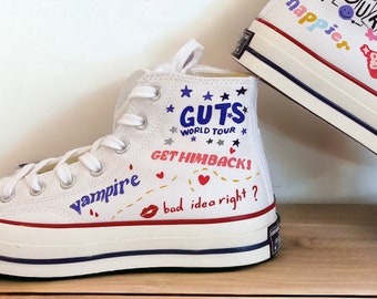 Custom Painted Good4U Shoes Chuck Taylor All Star 1970s Personalized Printed Funny Shoes High Top Canvas Design Mother's Day Gifts For Her