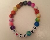 Eating disorder recovery bracelet
