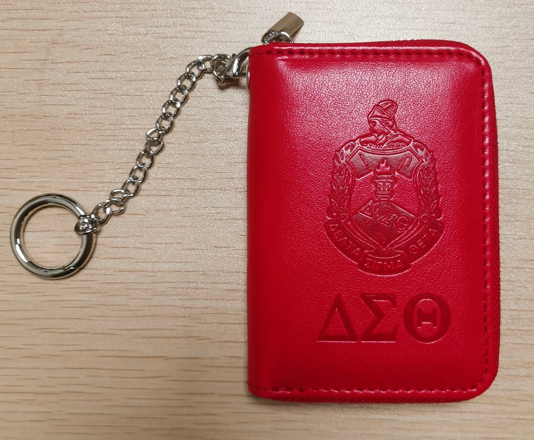 Delta Sigma Theta Credit Card Wallet - Etsy