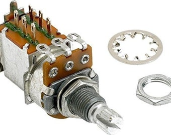 Fender 250K Push/Pull Split Shaft Potentiometer
