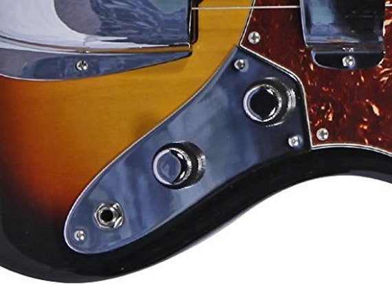 Control plate clearance jazz bass