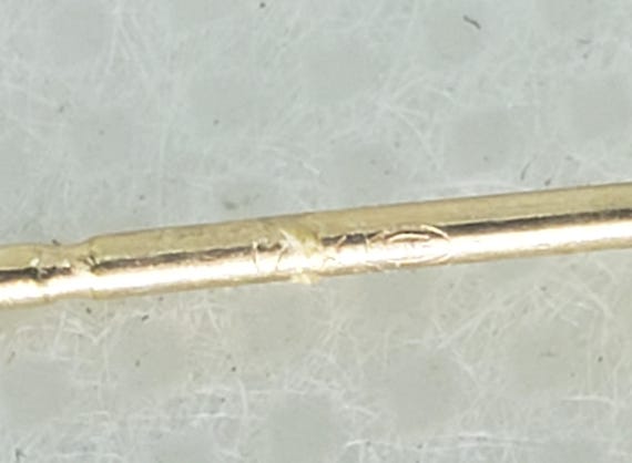 Vintage Statement Solid 14k Solid Yellow Gold wit… - image 18
