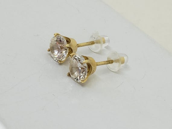 Vintage Statement Solid 14k Solid Yellow Gold wit… - image 7