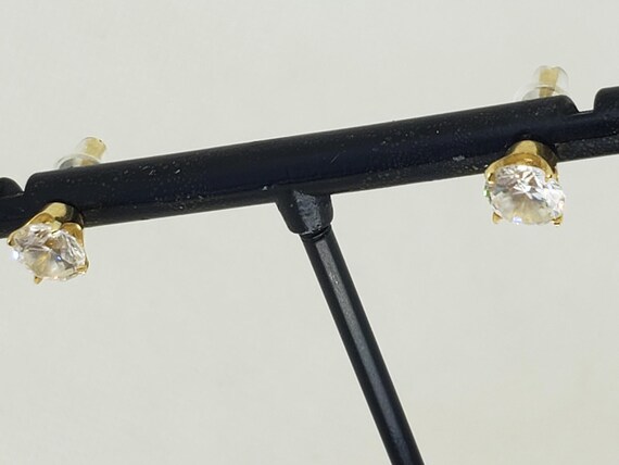 Vintage Statement Solid 14k Solid Yellow Gold wit… - image 10