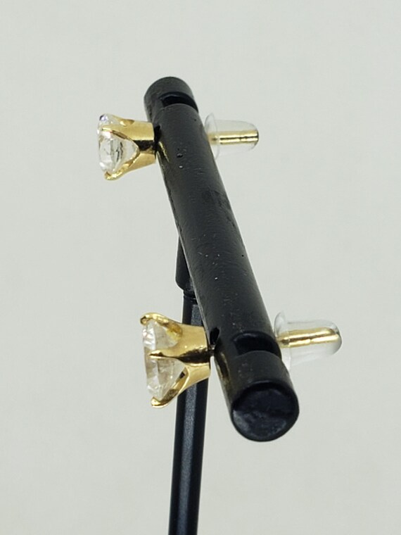 Vintage Statement Solid 14k Solid Yellow Gold wit… - image 8