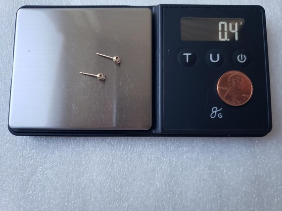 Vintage Statement Solid 14k Solid Yellow Gold wit… - image 17