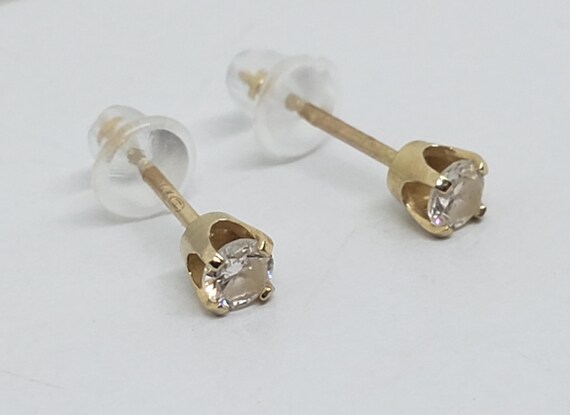 Vintage Statement Solid 14k Solid Yellow Gold wit… - image 8