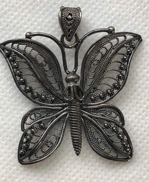 Vintage Statement DGS Turkey Statement Filigree B… - image 2