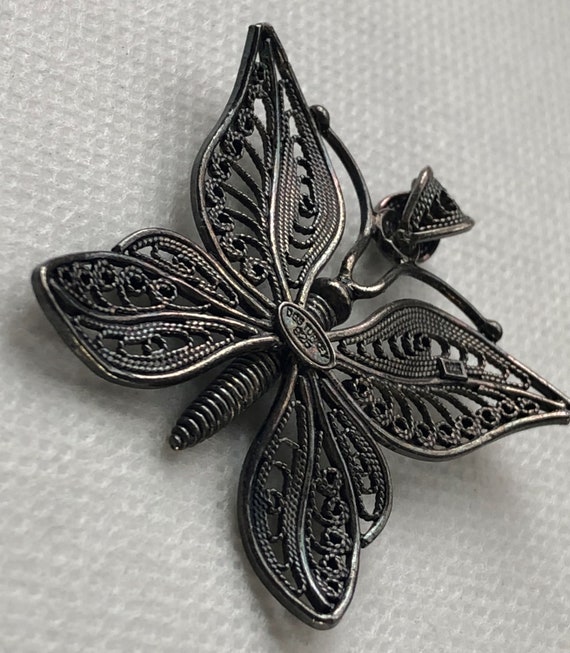 Vintage Statement DGS Turkey Statement Filigree B… - image 9