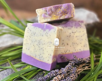 Lavender Lemongrass Cold Process Soap Natural Bar Soap - Etsy