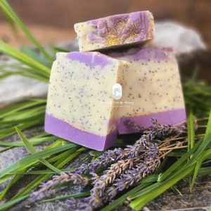 Lemongrass & Lavender Exfoliating Soap Bar