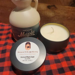 Vermont Maple Sugar duftende Sojakerze