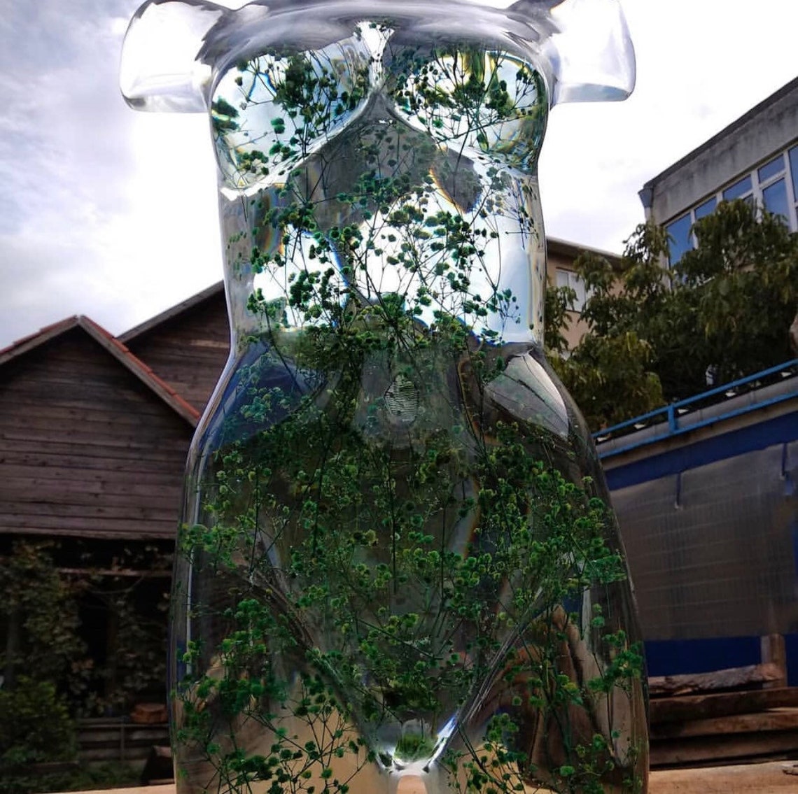 Epoxy Resin Sculpture Ultra Clear Epoxy Resin Flowers Epoxy Etsy