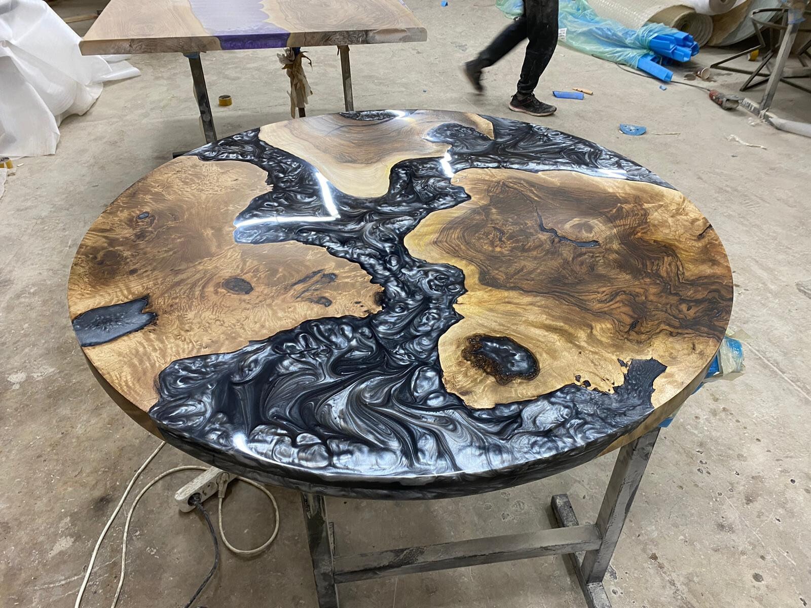 Pour Your Own Epoxy™ Coffee Table – Midwest Woodturners