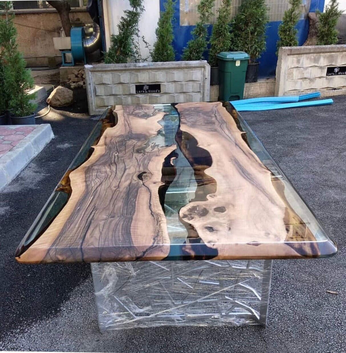 Made to Order Custom Epoxy Wood Resin Clear Table Epoxy Etsy Canada