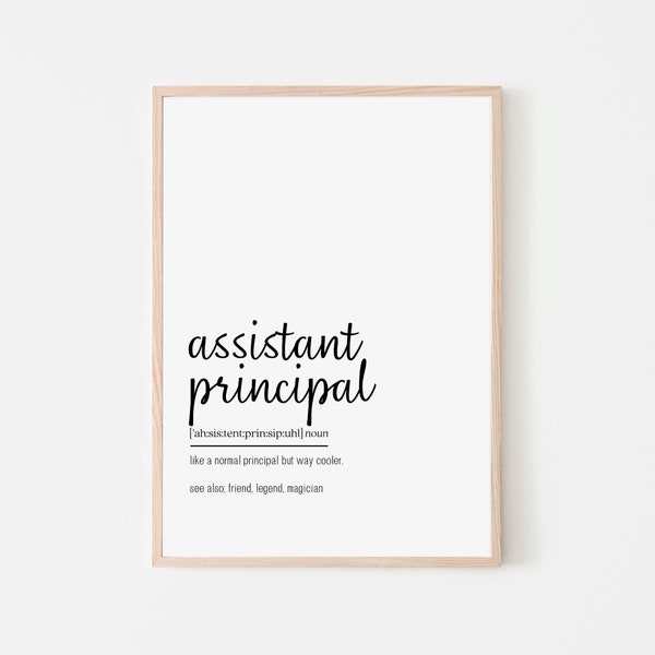 School Principal Office Decor Etsy