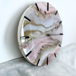 Modern wall clock Mothers Day gift Wall clock unique anniversary gifts Oversized wall clock room decor Housewarming gift