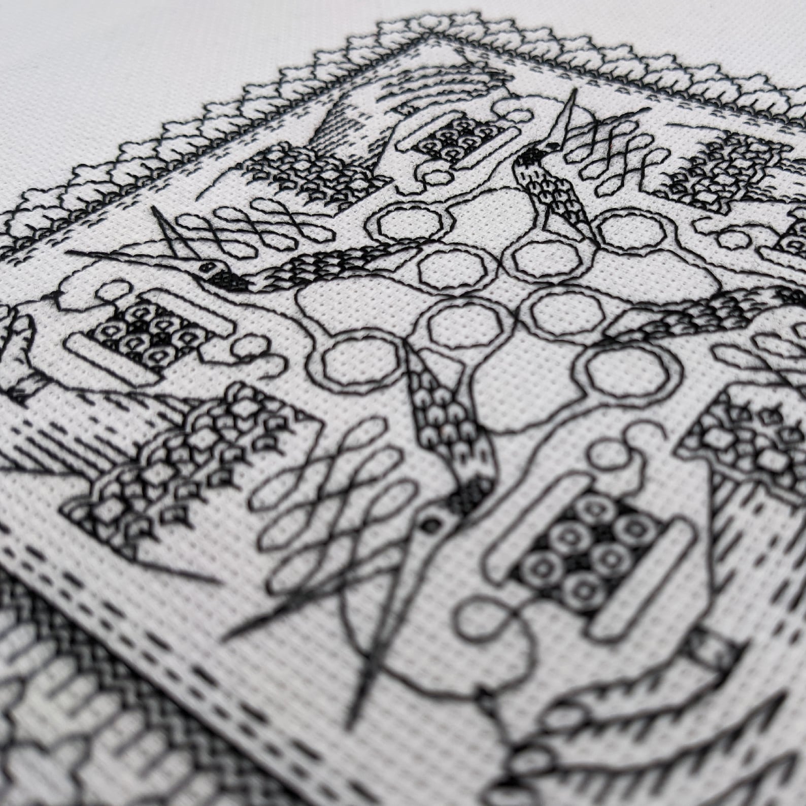 For the Love of Blackwork Embroidery. PDF Blackwork - Etsy