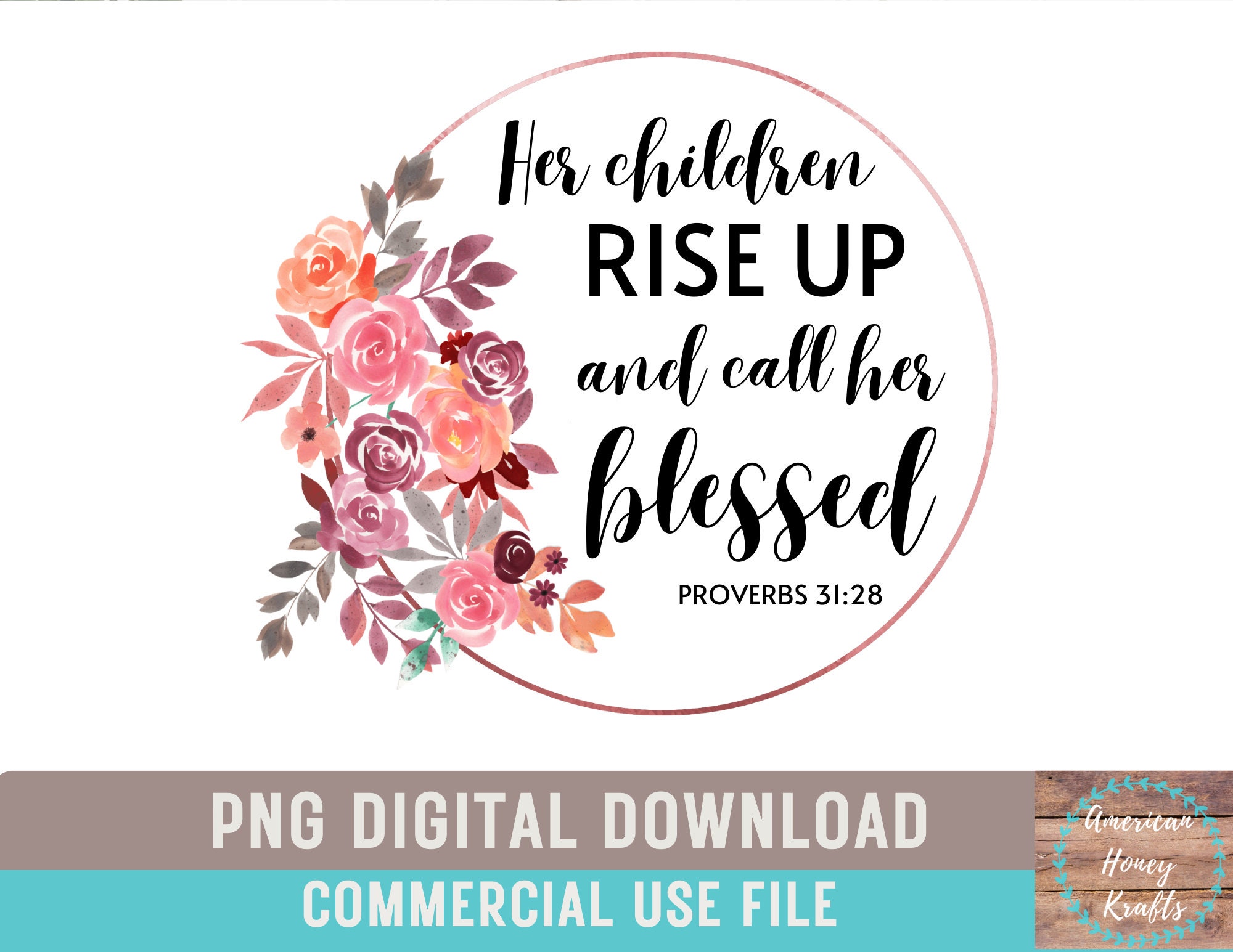Her Children Arise and Call Her Blessed {Coasters} Her Children Arise and Call Her Blessed {Coasters}