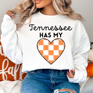 Tennessee tiene mi corazón PNG Rocky Top PNG Voluntarios de Tennessee Fútbol Otoño Fútbol de Tennessee Sublimación Tennessee Vols Cuadros