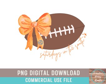 Saturdays In The South PNG Rocky Top Tennessee Volunteers College Football Fall Sublimation Vols Coquette Tristar Tennessee Girl Trendy Bow