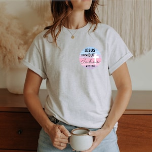 Jesus Knew but Judas Ate Too PNG Digital Design Download Christian Png