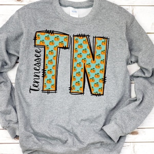 Happy Fall Yall Tennessee PNG Fall Tennessee Shirt Design Tennessee Pumpkin PNG Tennessee Thanksgiving Pumpkin PNG