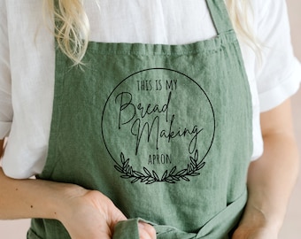 Bread Making Apron PNG Sourdough Starter Homestead Mama Farm Mama Western Mama Sourdough Bread Design Homestead Kitchen Apron Boho Design