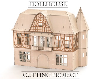 mdf dollhouse kits