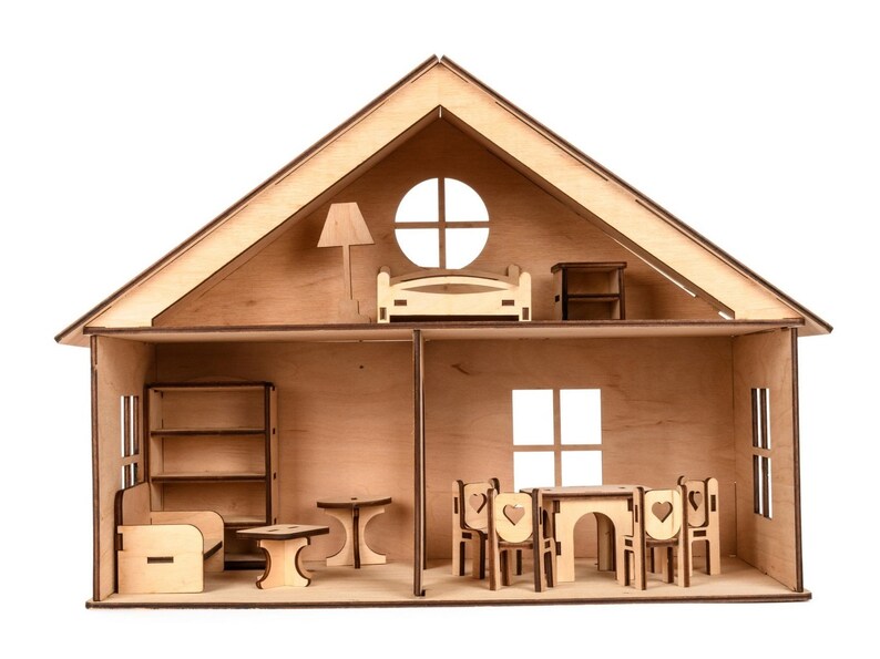 Dollhouse Dollhouse Furniture CNC files SVG CDR dfx Etsy