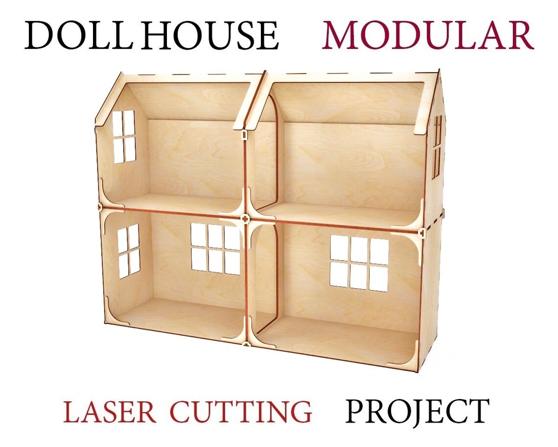 cnc doll house plans